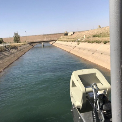 Irrigation channel & water supply
