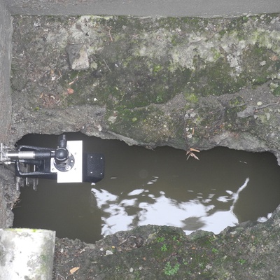 Wastewater treatment plant inlet flow monitoring